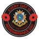 Bedfordshire And Hertfordshire Regiment Remembrance Day Sticker